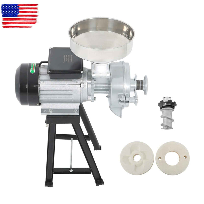 DURAFORCE Electric Wet&Dry 3000W Grinder Mill Grain Coffee Grinder Feed/Flour Cereals Corn