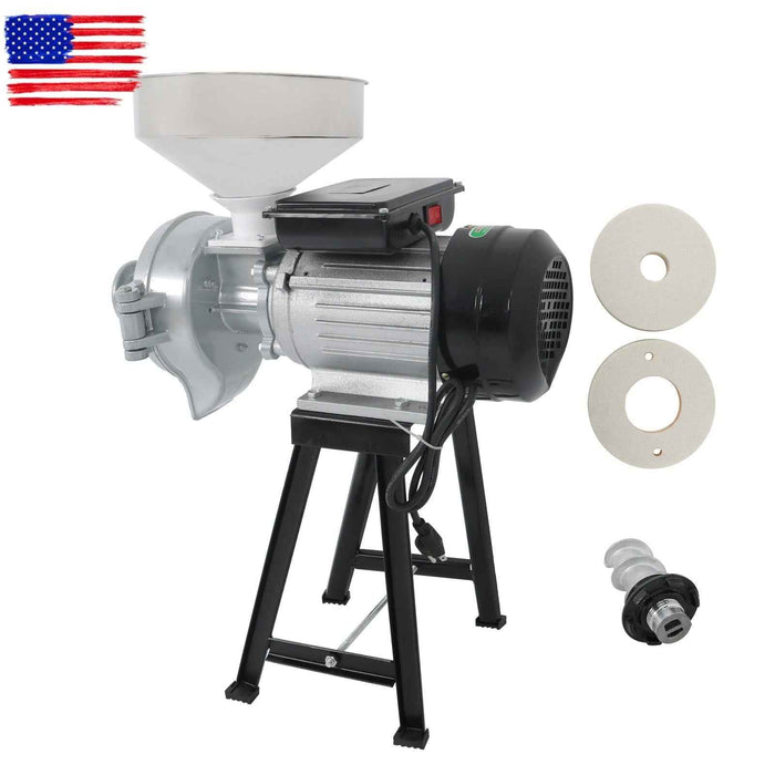 DURAFORCE Electric Wet&Dry 3000W Grinder Mill Grain Coffee Grinder Feed/Flour Cereals Corn