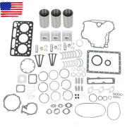 DURAFORCE For Kubota L2050DT L2350 L235DT L235 Tractors D1102 Engine Overhaul Rebuild Kit