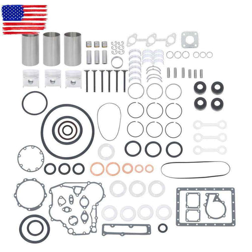 DURAFORCE D1101 For Kubota L245 L245DT L245C Tractor STD Overhaul Rebuild Kit