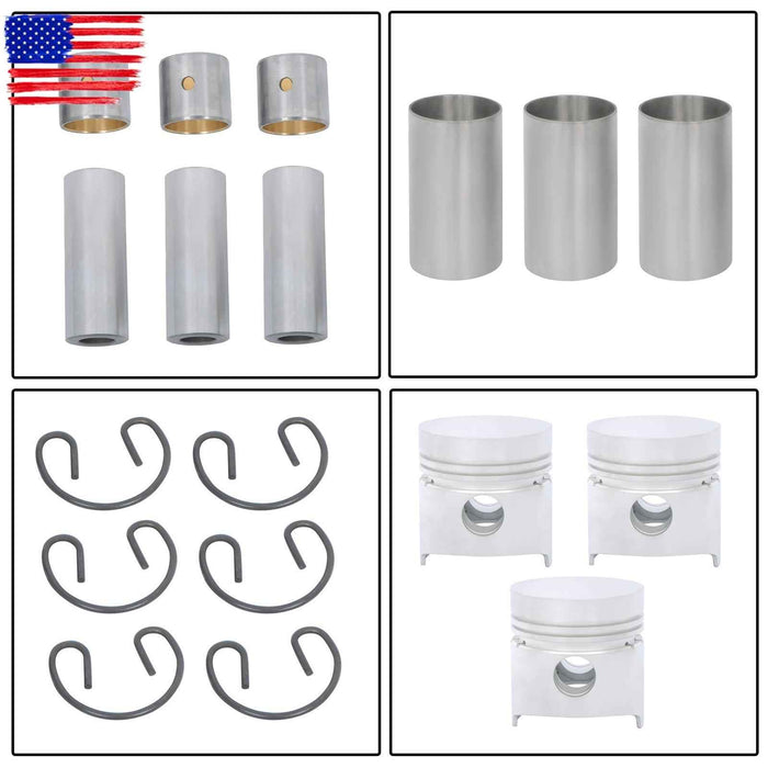 DURAFORCE D1101 For Kubota L245 L245DT L245C Tractor STD Overhaul Rebuild Kit