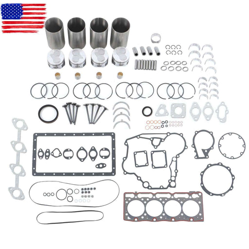 DURAFORCE B2910HSD V1505 V1505D V1505T V1505E Fit For Kubota Engine Overhaul Rebuild Kit