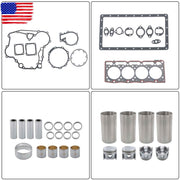 DURAFORCE B2910HSD V1505 V1505D V1505T V1505E Fit For Kubota Engine Overhaul Rebuild Kit