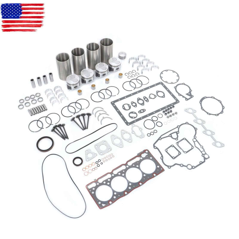 DURAFORCE B2910HSD V1505 V1505D V1505T V1505E Fit For Kubota Engine Overhaul Rebuild Kit