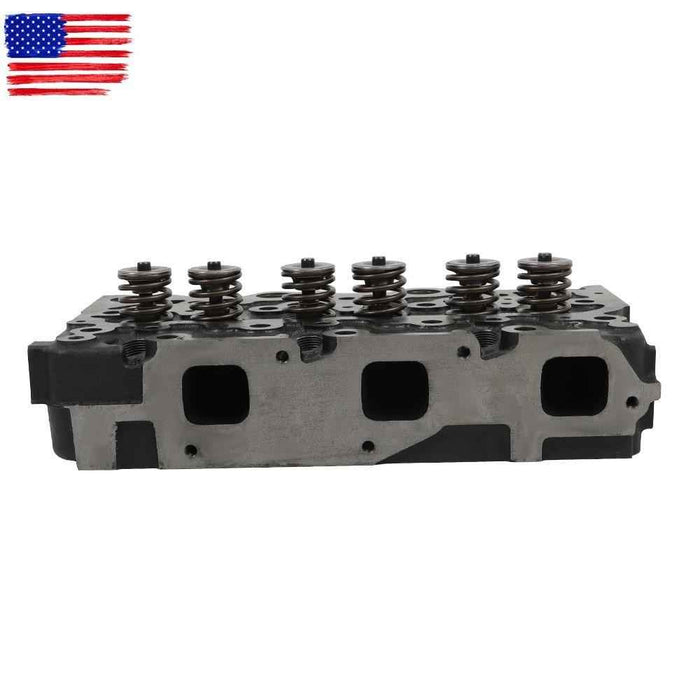 DURAFORCE Cylinder Head & Gasket For Kubota Excavator 1A013-03043 D1503 L2900 L3000 L3010