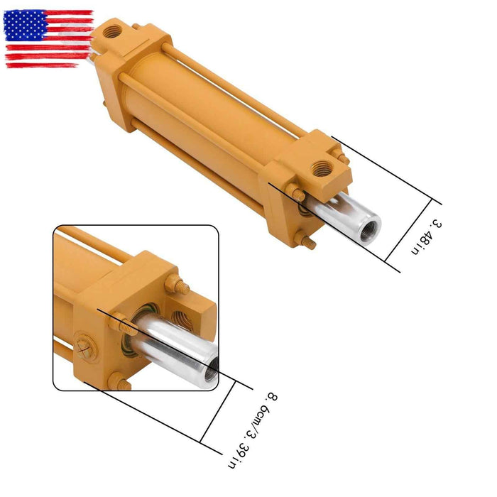 DURAFORCE Power Steering Cylinder for Case 580K 580SK 580L 580M Backhoe Loader G107720