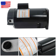 DURAFORCE Black 3450 RPM Square Flange Pool Pump Motor B2852 3/4 HP 60 HZ 56Y Frame