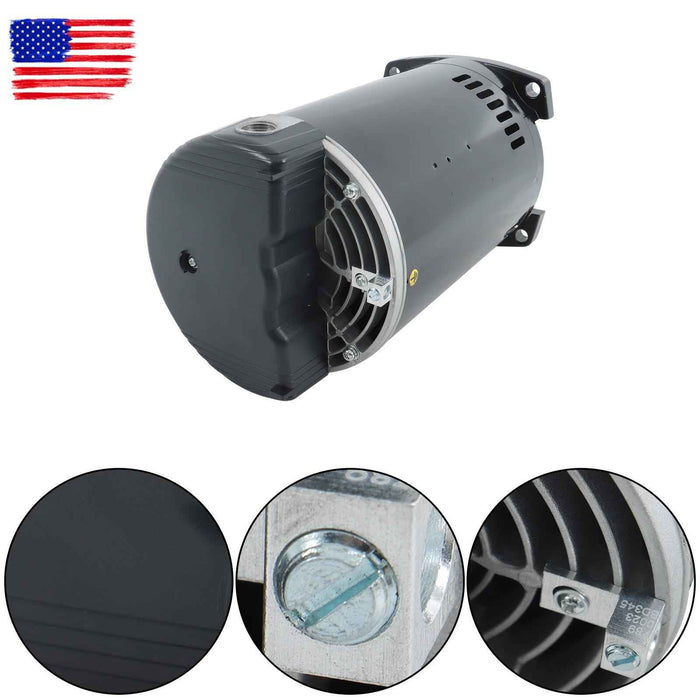 DURAFORCE Black 3450 RPM Square Flange Pool Pump Motor B2852 3/4 HP 60 HZ 56Y Frame