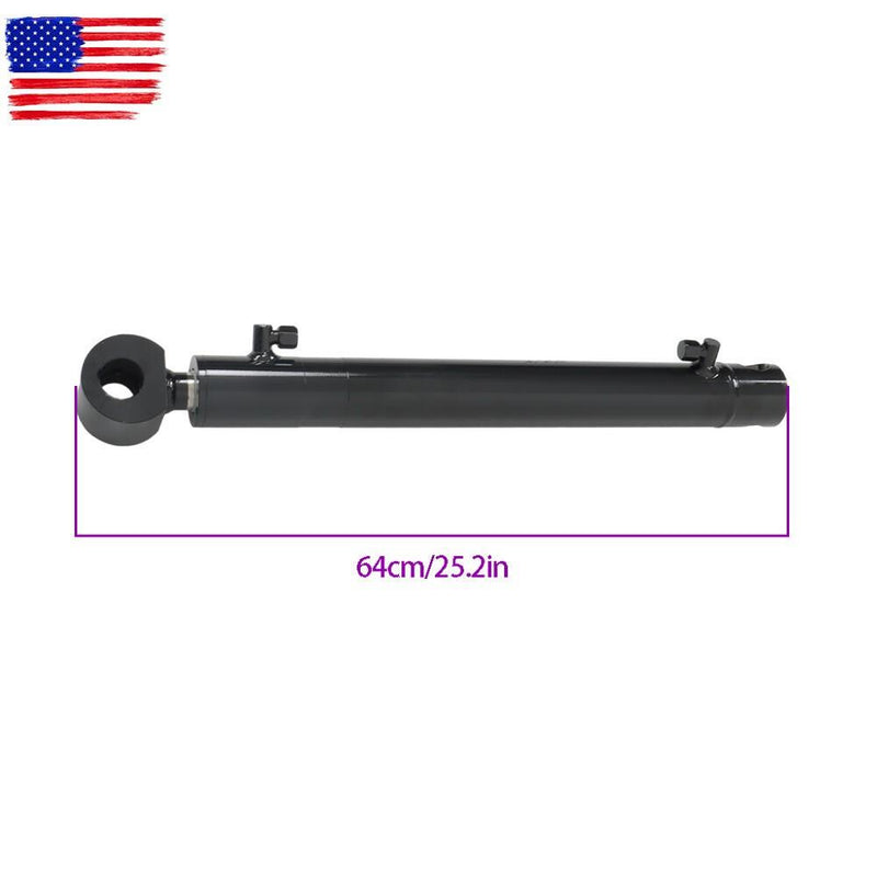 DURAFORCE For Bobcat Mini Excavator E26 Black Thumb Clamp Hydraulic Cylinder 7197737