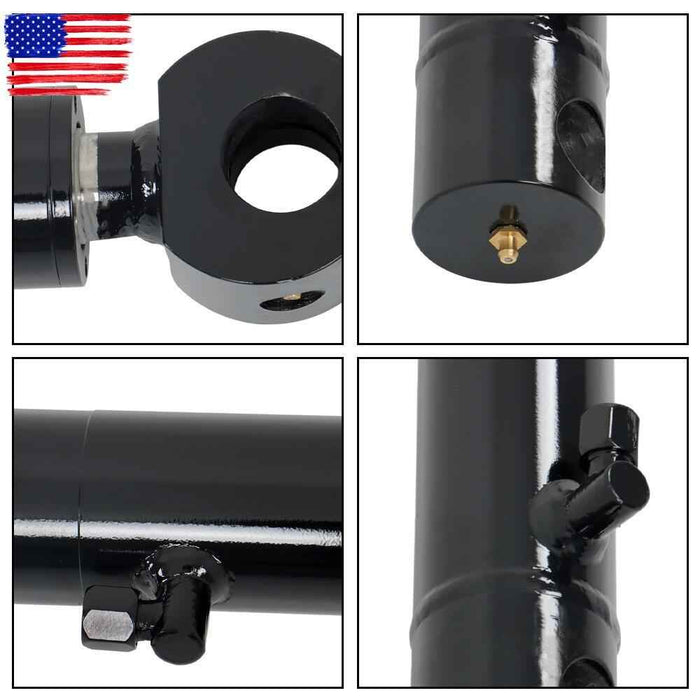 DURAFORCE For Bobcat Mini Excavator E26 Black Thumb Clamp Hydraulic Cylinder 7197737