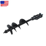 DURAFORCE 300mm Diameter Auger Drill Fit For 1Ton-1.5Ton Mini Excavator Small Digger 2Pins