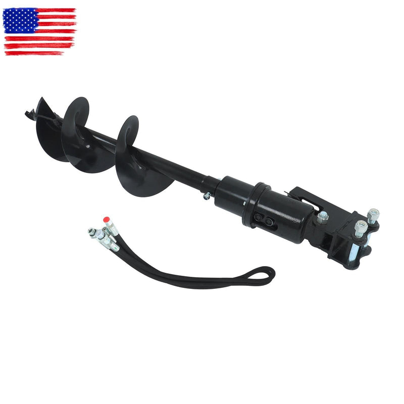 DURAFORCE 300mm Diameter Auger Drill Fit For 1Ton-1.5Ton Mini Excavator Small Digger 2Pins