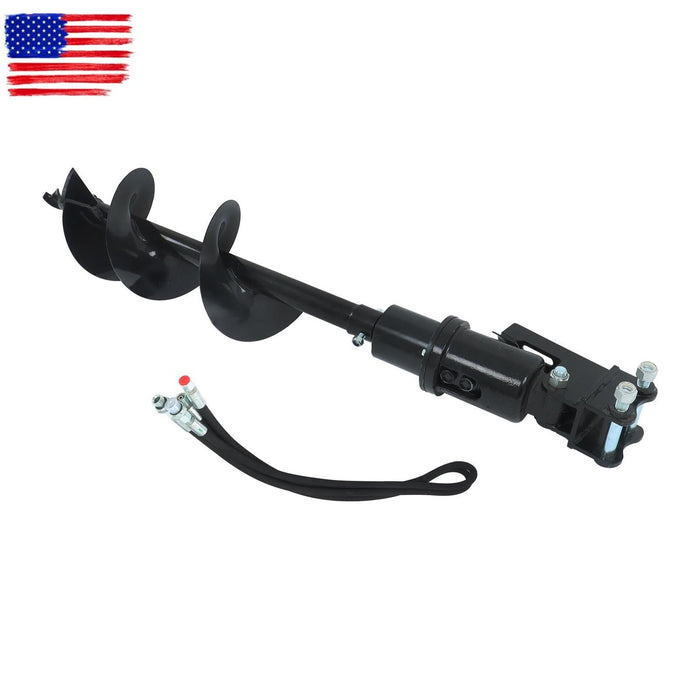 DURAFORCE 300mm Diameter Auger Drill Fit For 1Ton-1.5Ton Mini Excavator Small Digger 2Pins