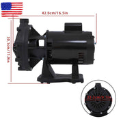 DURAFORCE LA01N EC-LA01N Booster Pump In Ground Pools 3/4 HP 115/230V Water Pump Motor