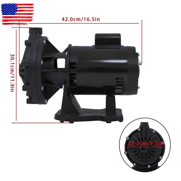 DURAFORCE LA01N EC-LA01N Booster Pump In Ground Pools 3/4 HP 115/230V Water Pump Motor