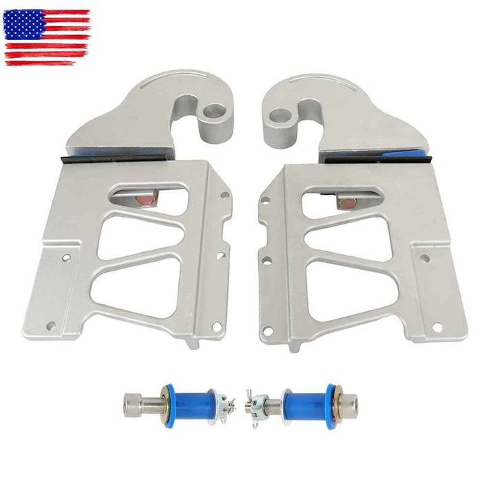 DURAFORCE 378/ 379 For Peterbilt 13-04730L/R Hood Hinge Pivot Bushing Mount & Bolt Kit