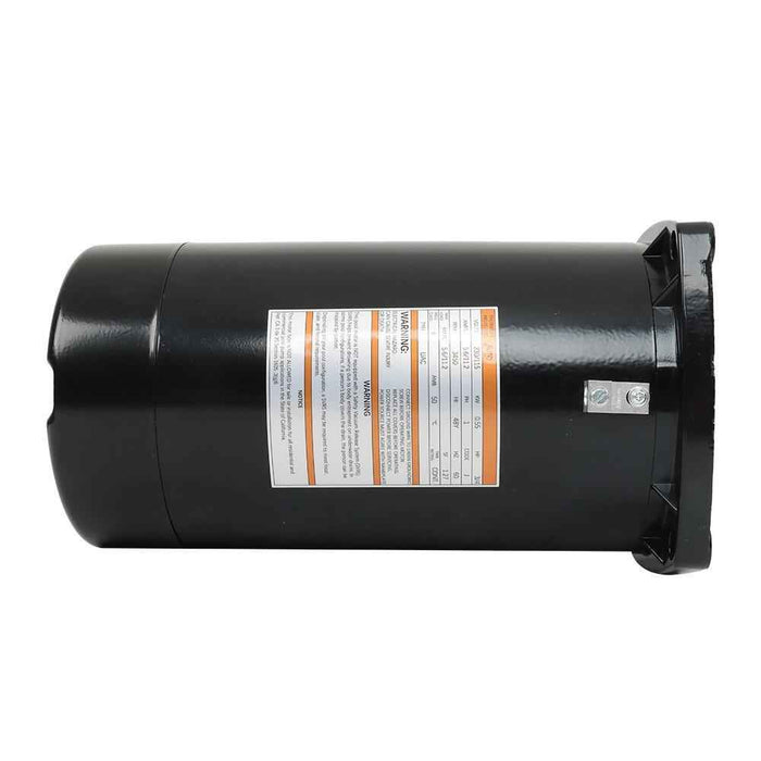 DURAFORCE USQ1072 Square Flange Pool Motor 3/4 HP 115/230V 48Y Capacitor Start