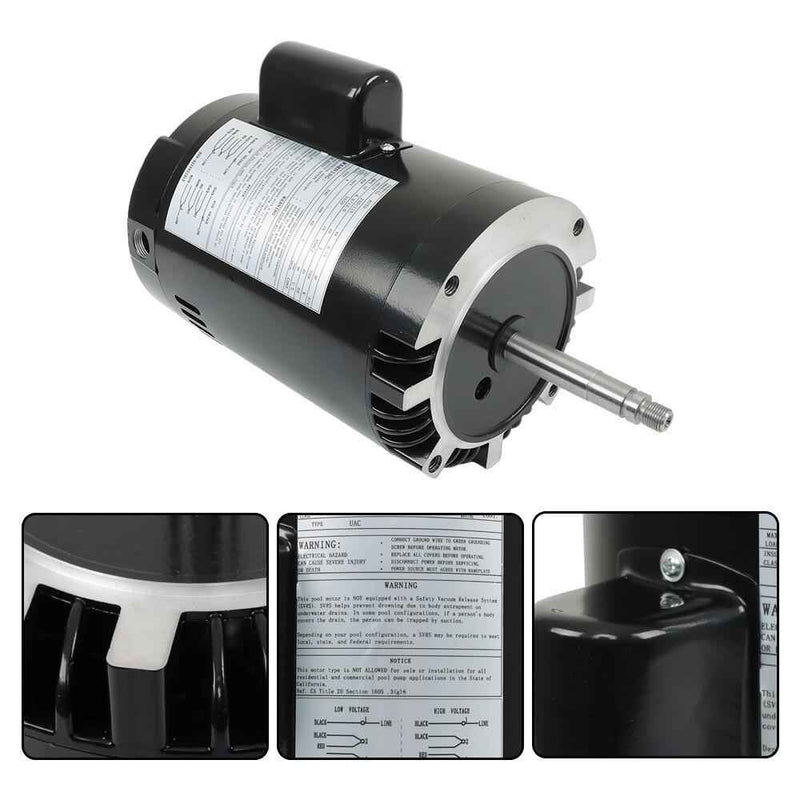 DURAFORCE B625 3/4HP PB460 Booster Pump Motor 1.5 Service Factor 3450RPM 115/230V