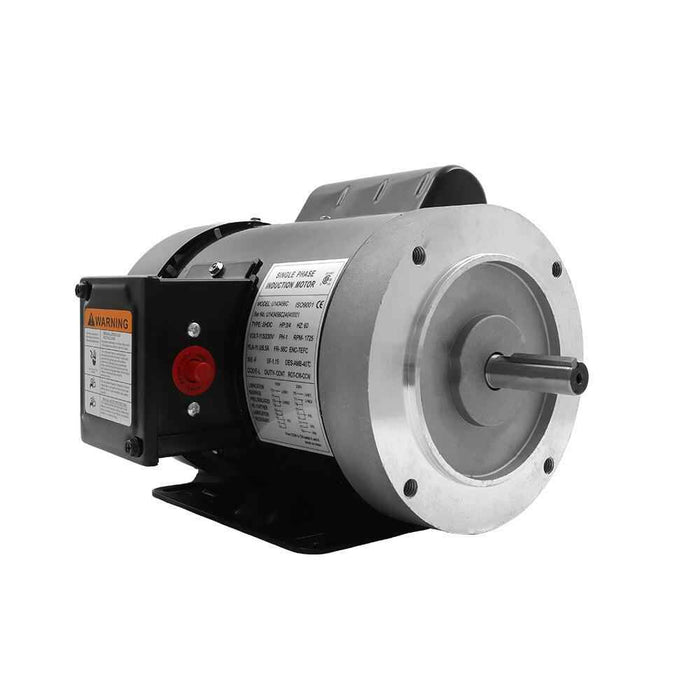 DURAFORCE 3/4HP Electric Motor 115V/230V 1725RPM General Purpose Single Phase Motor 56C