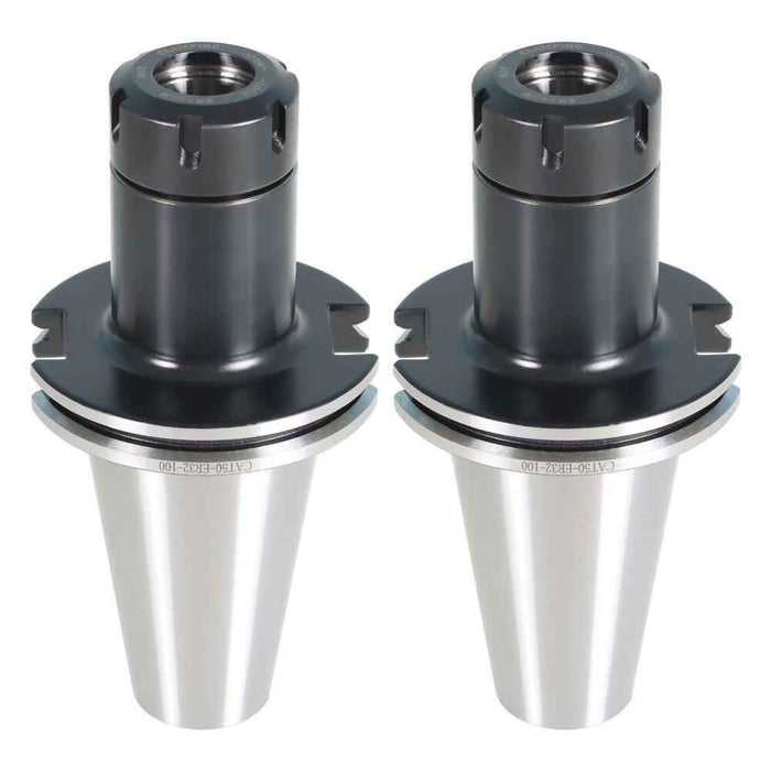 DURAFORCE 4 Pack 4" Gage Length CAT50-ER32 Collet Chuck Tool Holder Set For CNC Milling