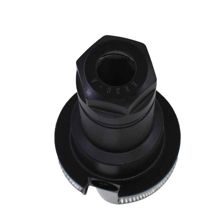 DURAFORCE 8 Pack Chucks Tool Holder Set CAT40-ER20 Collet Chucks W. 4" Long Gage Length