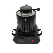 DURAFORCE Upgraded 1400W 110V Electric Gold Melting Furnace Forge Kit Mesh 3KG Crucible