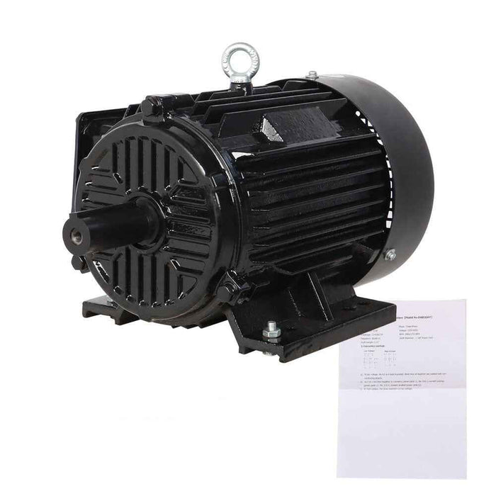 DURAFORCE 3 Phase Electric Motor 1800 RPM TEFC 230/460 Volt Severe Duty 5 HP