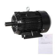 DURAFORCE 3 Phase Electric Motor 1800 RPM TEFC 230/460 Volt Severe Duty 5 HP