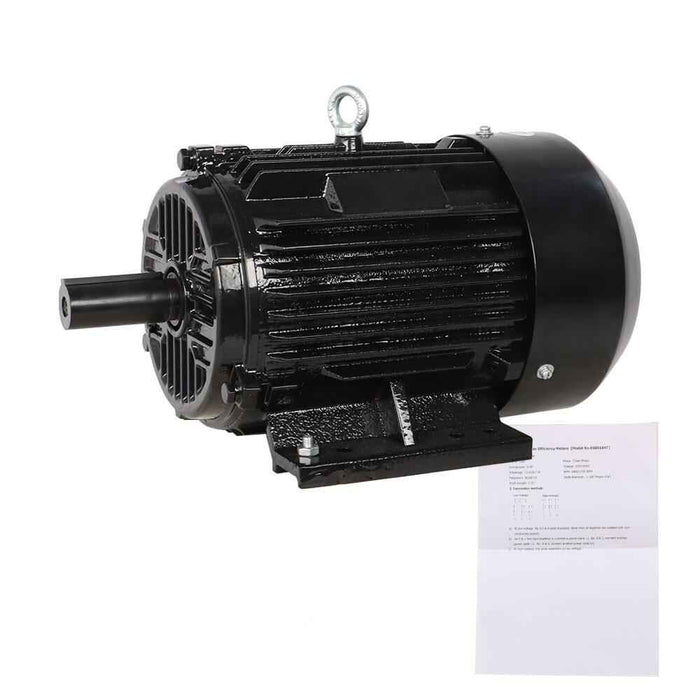 DURAFORCE 3 Phase Electric Motor 1800 RPM TEFC 230/460 Volt Severe Duty 5 HP