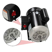 DURAFORCE Farm Duty Single Phase Motor 1 HP 1750RPM 115V/230V 56 Frame 13.6/6.8A CW/CCW