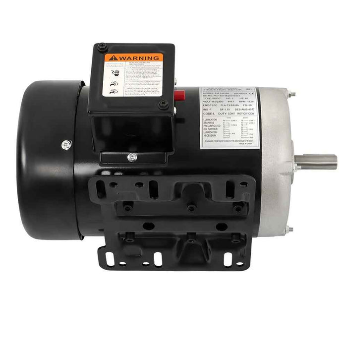 DURAFORCE Farm Duty Single Phase Motor 1 HP 1750RPM 115V/230V 56 Frame 13.6/6.8A CW/CCW
