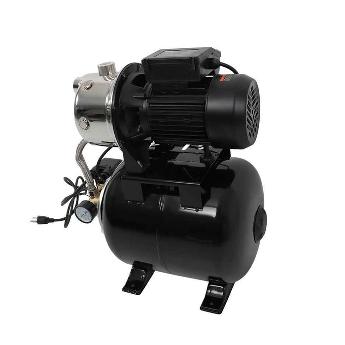 DURAFORCE 1.6 HP Shallow Well Jet Pump Heavy Duty Water Jet Pump w/ Pressure Tank 115V