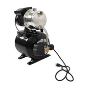DURAFORCE 1.6 HP Shallow Well Jet Pump Heavy Duty Water Jet Pump w/ Pressure Tank 115V