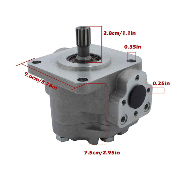 DURAFORCE 1070 3005 AM876753 Power Steering Hydraulic Pump For John Deere Tractor 770 790