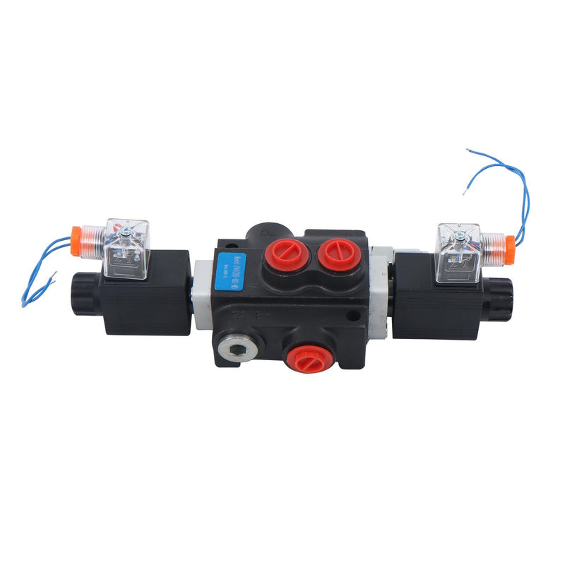 DURAFORCE 3600 PSI 13 GPM 1 Spool Solenoid 12V DC Hydraulic Control Valve Double Acting