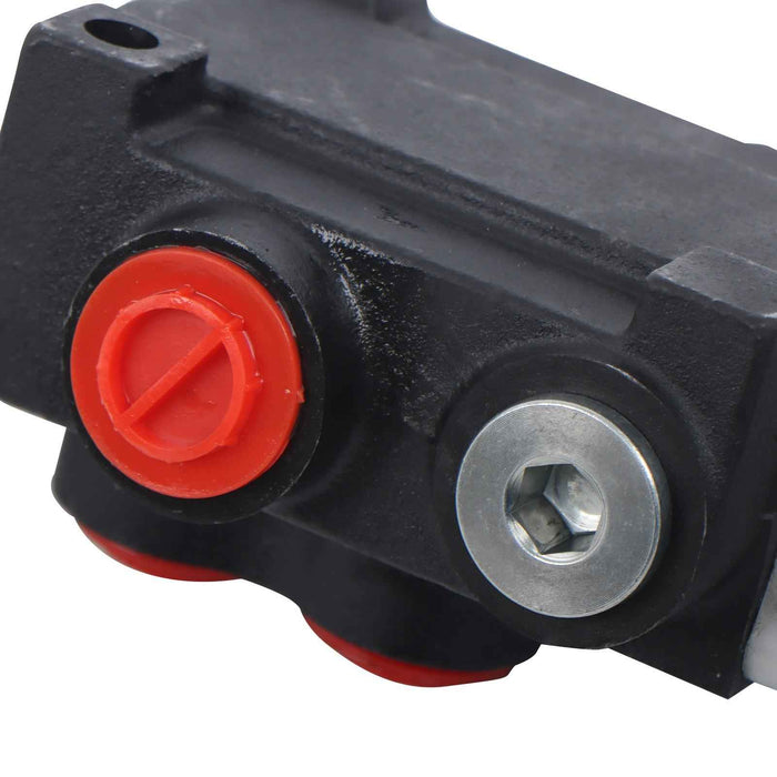 DURAFORCE 3600 PSI 13 GPM 1 Spool Solenoid 12V DC Hydraulic Control Valve Double Acting