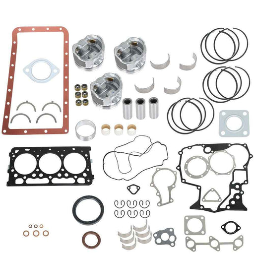 DURAFORCE D902E3B Overhaul Rebuild Kit For Kubota D902 D902E2B KBOVKVD902-00-5421