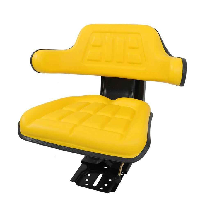 DURAFORCE Yellow Suspension Tractor Seat For John Deere 1530 2020 2030 2040 2240 2640 2530