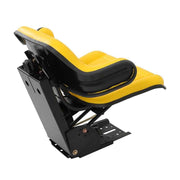 DURAFORCE Yellow Suspension Tractor Seat For John Deere 1530 2020 2030 2040 2240 2640 2530