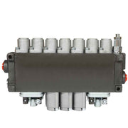 DURAFORCE 7 Spool Hydraulic Directional Control Valve 2 Joystick 40L BSPP Port 11 GPM