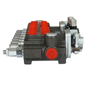 DURAFORCE 7 Spool Hydraulic Directional Control Valve 2 Joystick 40L BSPP Port 11 GPM