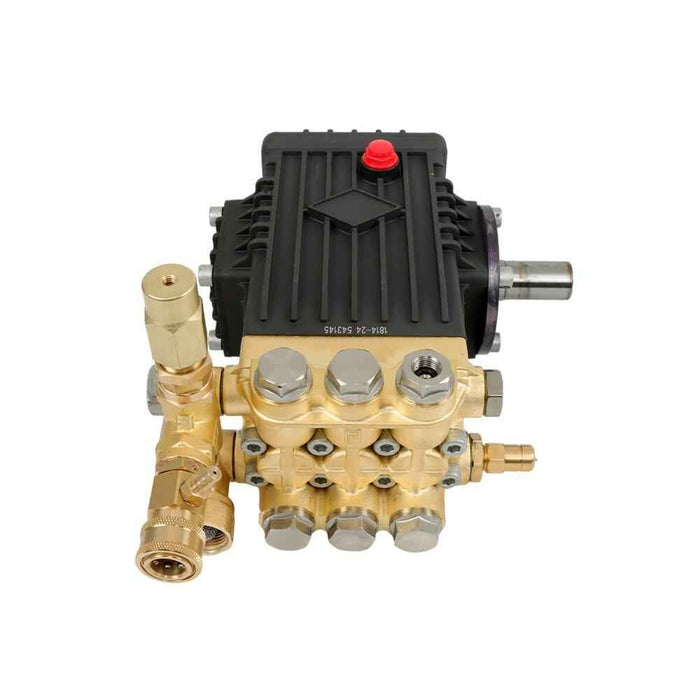 DURAFORCE Pressure Power Washer Pump 24 MM Solid Shaft Belt Drive 3600 PSI 4.9 GPM