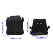 DURAFORCE Tractor Seat Universal Adjustable Back & Seatbelt Armrest And Slide Trenchers