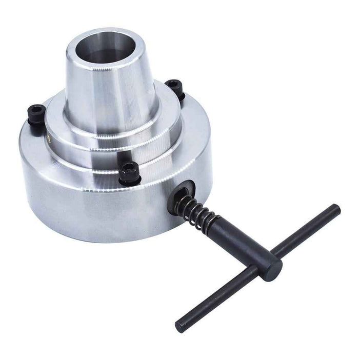 DURAFORCE 5C Collet Lathe Chuck Closer 5" 2-1/4" × 8 Threaded Hole Connection Plate Chuck