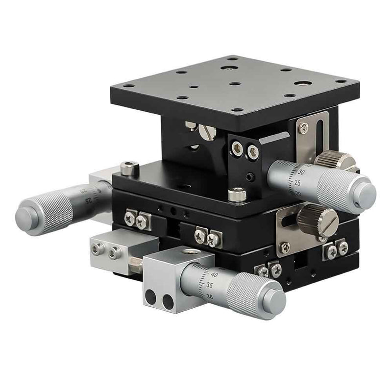 DURAFORCE XYZ 60 × 60MM 3 Axis Linear Stage Trimming Platform Bearing Tuning Sliding Table