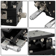 DURAFORCE XYZ 60 × 60MM 3 Axis Linear Stage Trimming Platform Bearing Tuning Sliding Table
