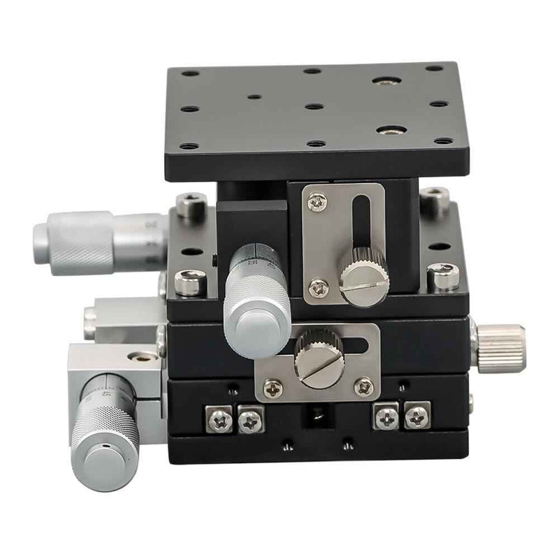 DURAFORCE XYZ 60 × 60MM 3 Axis Linear Stage Trimming Platform Bearing Tuning Sliding Table