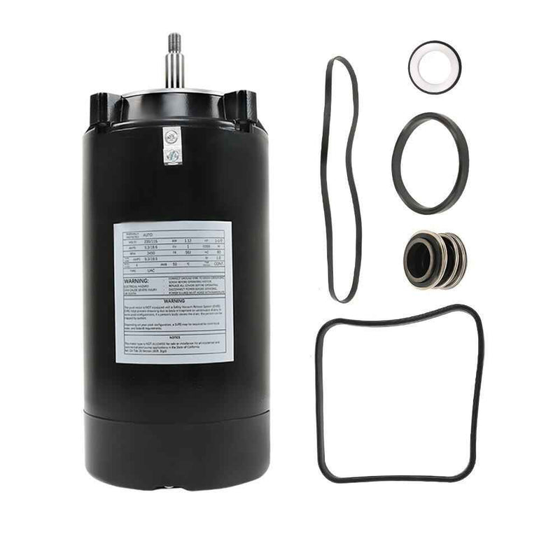 DURAFORCE Swimming Pool Pump Motor and Seal Kit SP2610X15 UST1152 for Super Pump