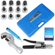 DURAFORCE Hydraulic Swaging Tool Kit HVAC For Copper Tubing Expanding 3/8" to 1-5/8"