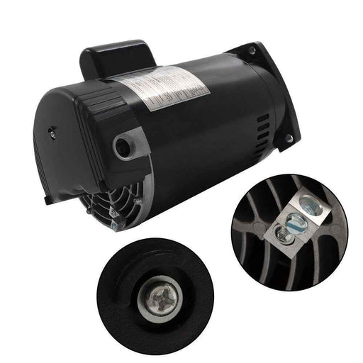 DURAFORCE B2854 B2854V1 115/230V 1.5HP Square Flange Replacement Motor Pool Pump Motor